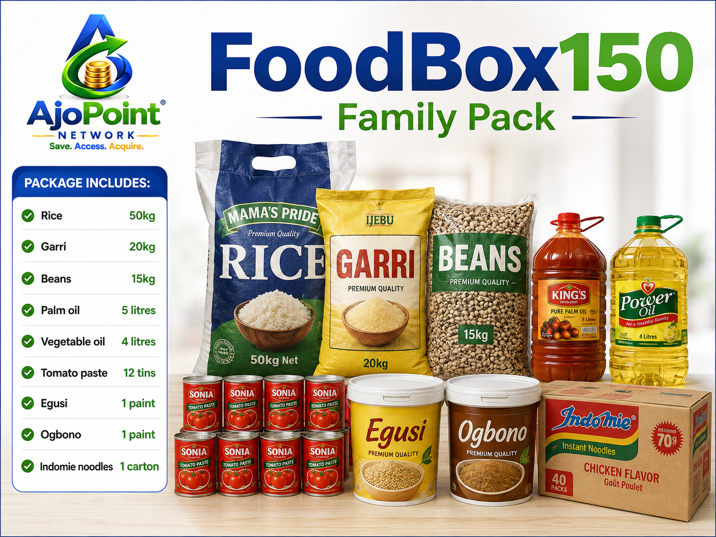 FoodBox150 — Family Pack